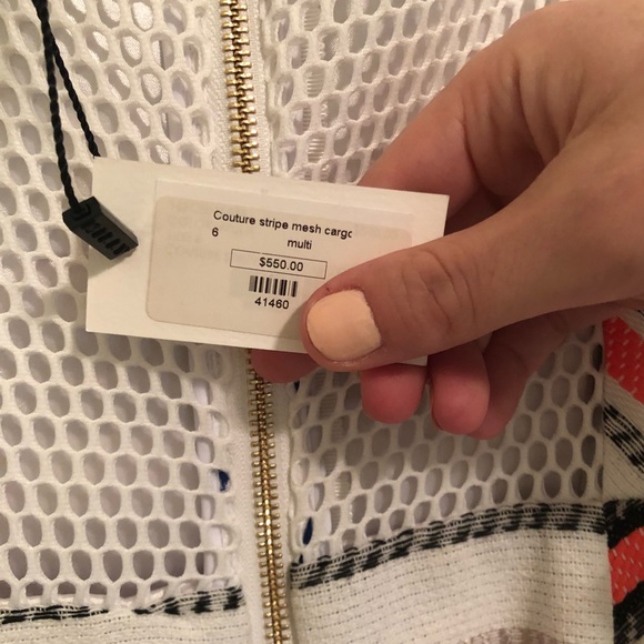 Milly white striped dress - Picture 5 of 7